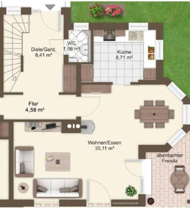 Phantastisches Haus Mit Pool Direkt In Muenchen Екстериор снимка